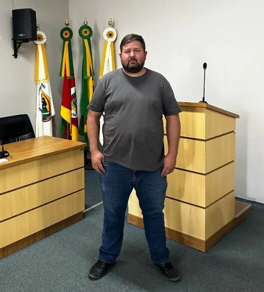 Capa Douglas Maurício Heemann inicia gestão na presidência da Câmara de Vereadores de Erval Seco
