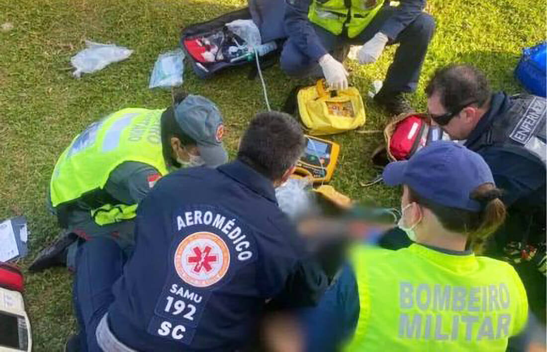 Capa Mulher de 62 anos morre após ataque de bode no interior de Chapecó