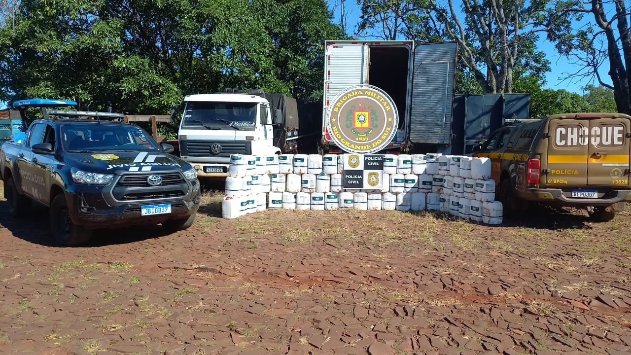 Capa Esperança do Sul: agrotóxicos e cigarros contrabandeados são apreendidos no interior