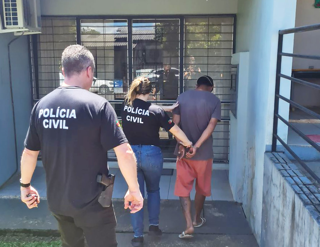 Capa Suspeito de furtos e de tortura é preso em Vicente Dutra após investigação da Polícia Civil
