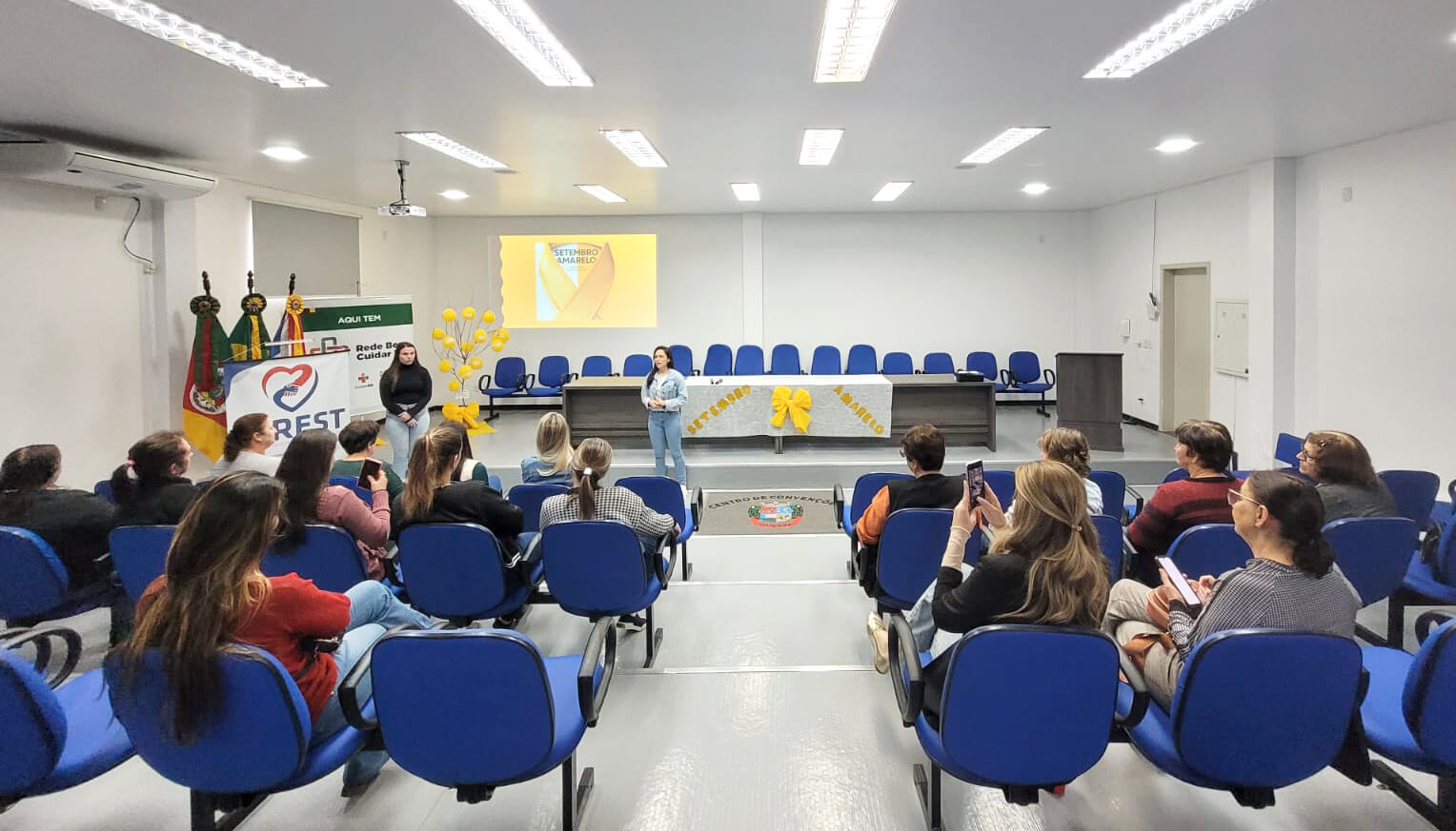 Capa Palestra em Caiçara conscientiza sobre saúde mental