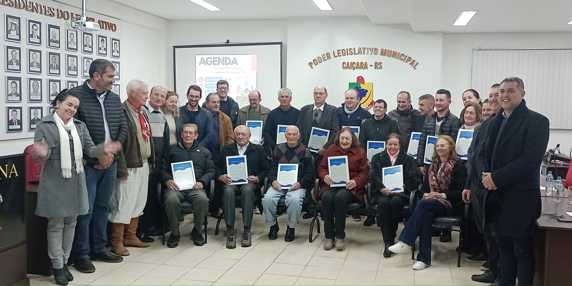 Capa Câmara de Vereadores de Caiçara entrega Moção de Aplauso a empresas do município