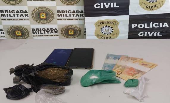 Capa Horizontina: Homem é preso por tráfico