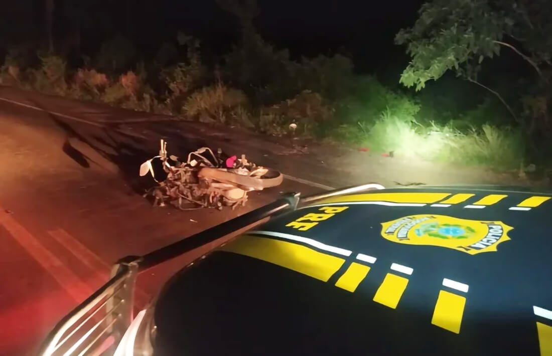 Capa Jovem de 19 anos morre em colisão entre moto e caminhonete na BR-285 em Panambi