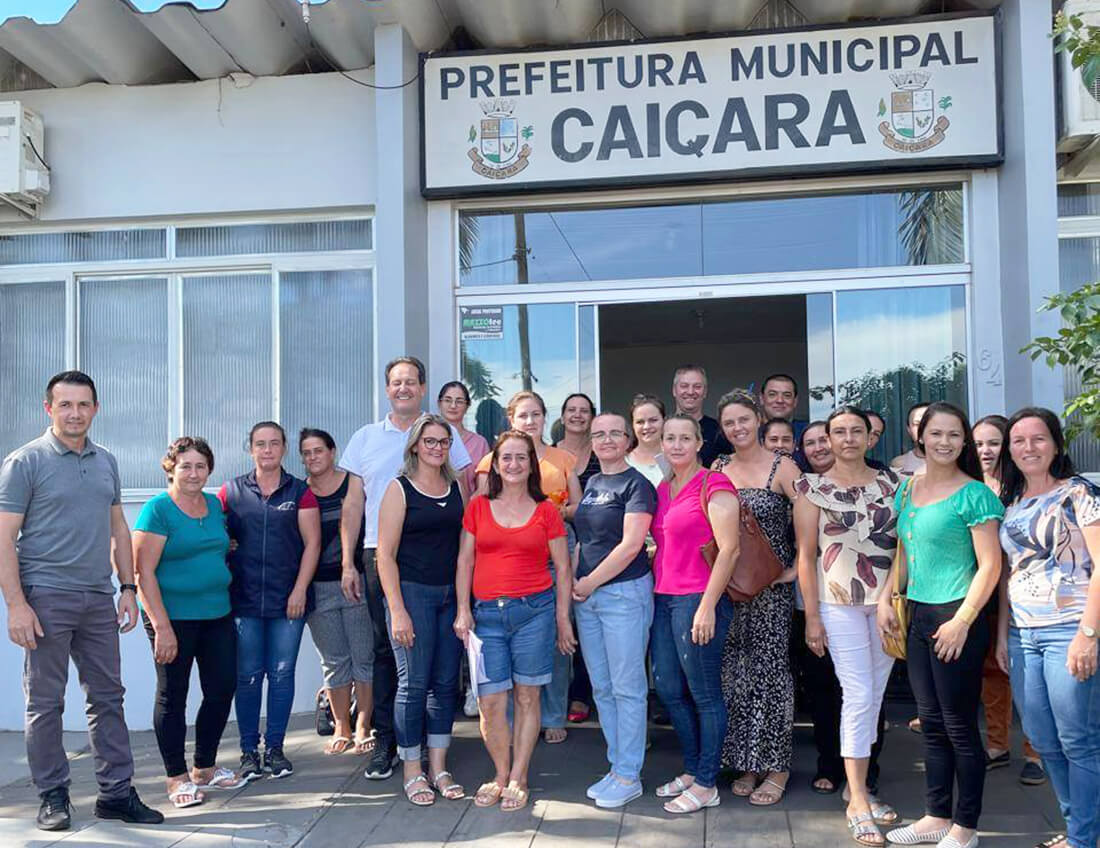 Capa Prefeito Zílio Roggia e vice Dirceu Bisognin iniciam reuniões para planejar ações para Caiçara