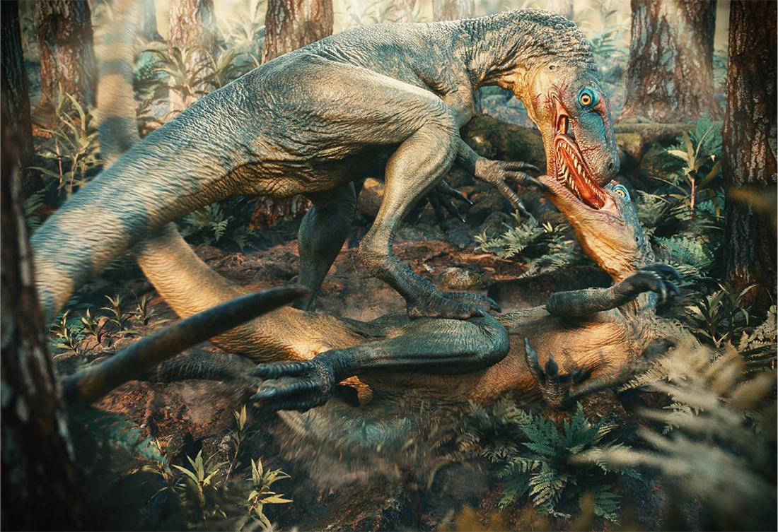Capa Estudo da UFSM apresenta as mais antigas evidências de brigas entre dinossauros