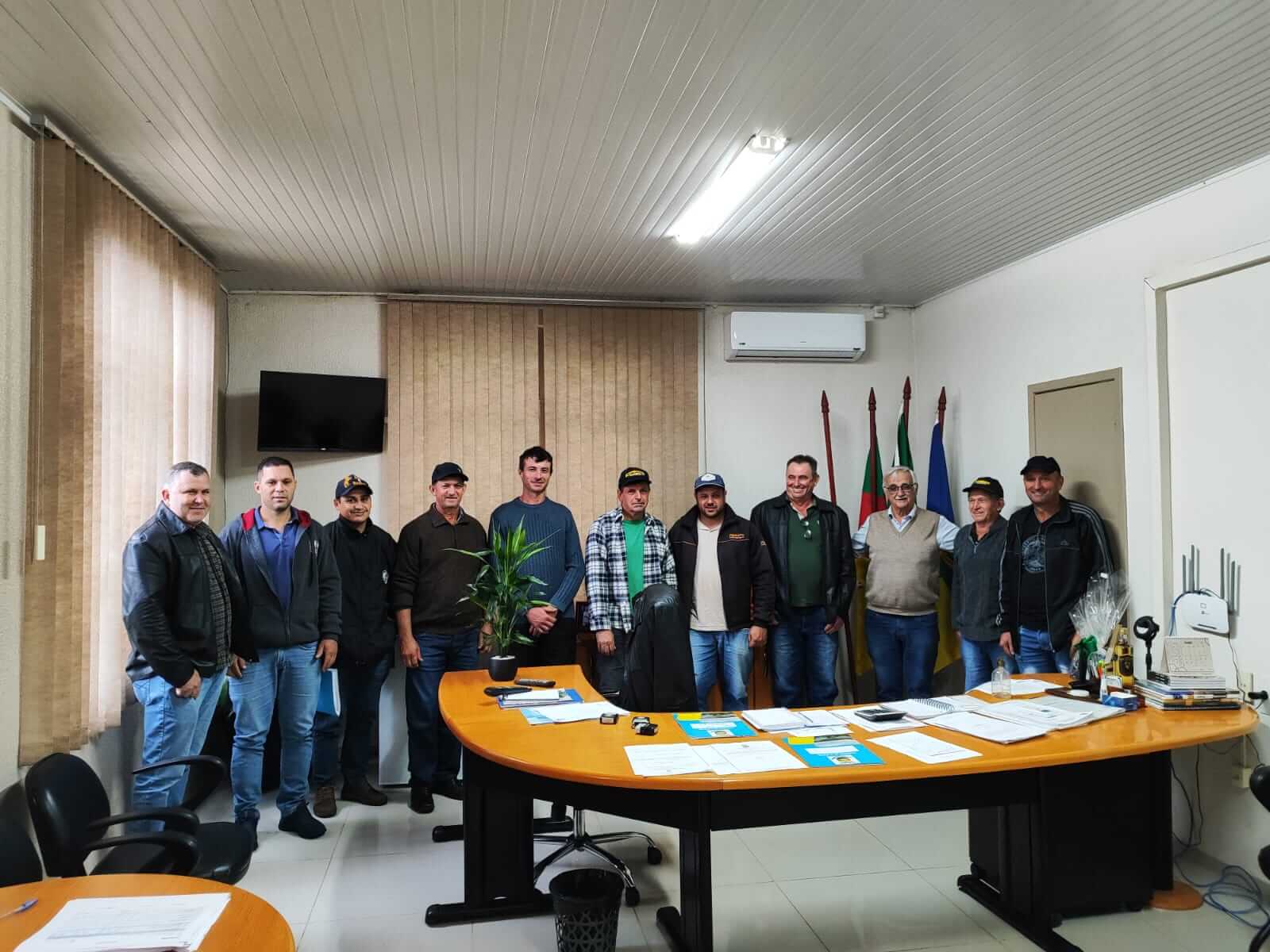 Capa Reunião com presidentes de patrulhas agrícolas em Alpestre