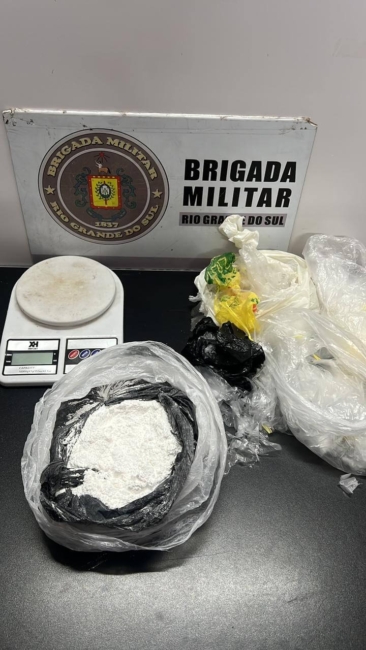 Capa Homem é preso com mais de meio quilo de cocaína em Taquaruçu do Sul