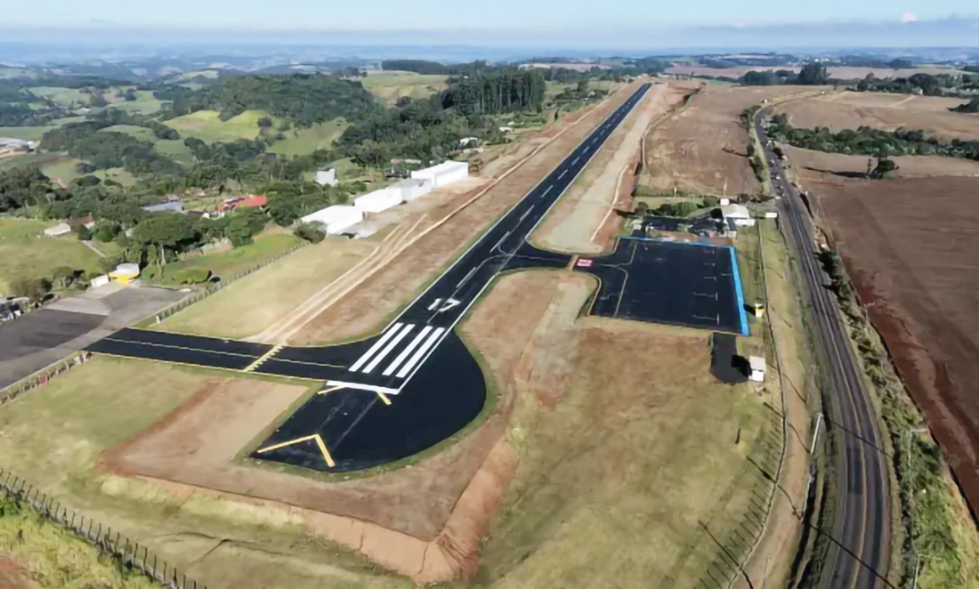 Capa Aeroporto de São Miguel do Oeste é reinaugurado e volta a receber voos