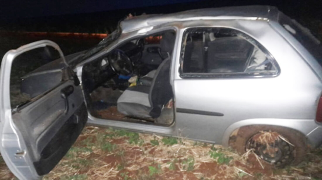 Capa Homem morre e mulher fica ferida em acidente de trânsito no interior de Humaitá