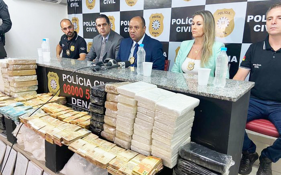Capa Polícia Civil realiza maior apreensão de crack da história do Denarc