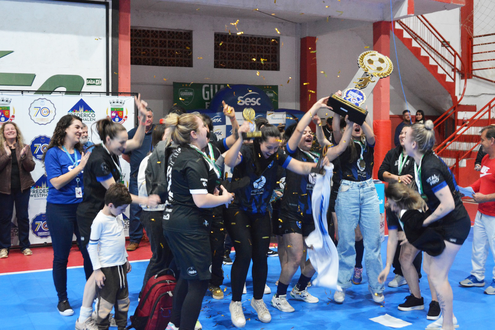 Capa Clubinho Chuta Fofo é campeão invicto do Municipal de Futsal Feminino