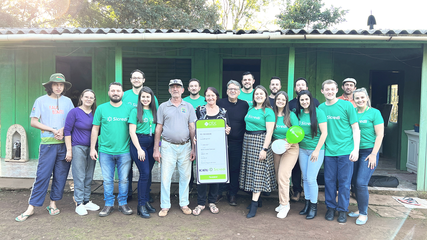 Capa Associada de Seberi/RS recebe R$ 100 mil em prêmio do Seguro de Vida