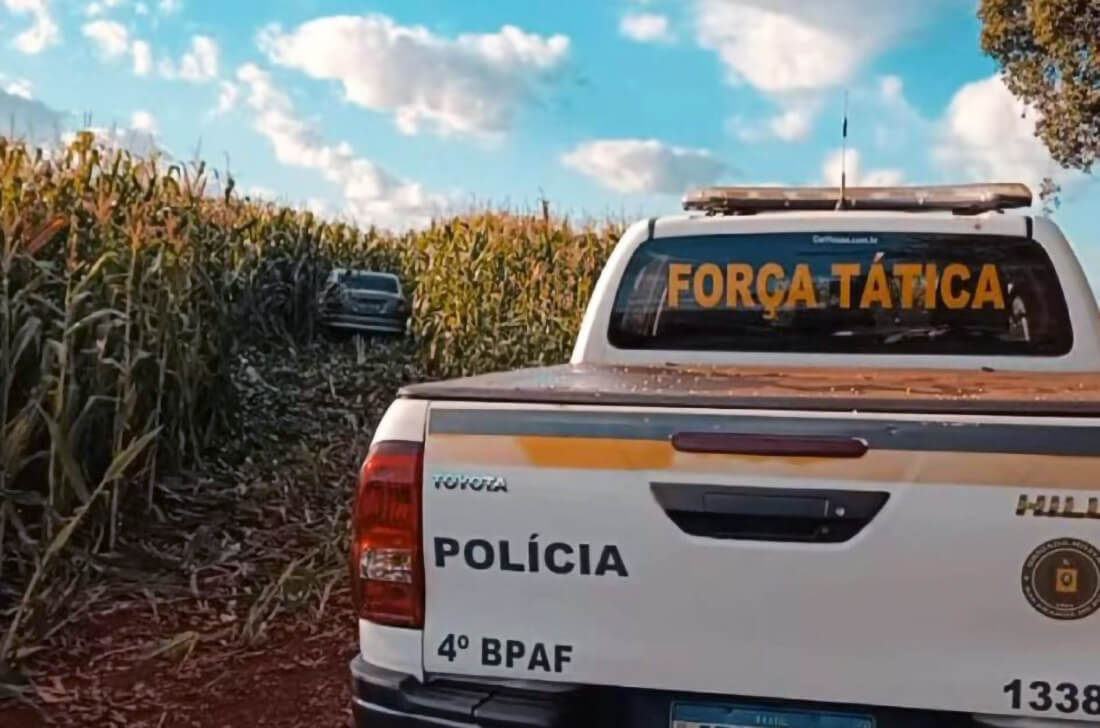 Capa Polícia utiliza drone pra localizar e prender homem por descaminho