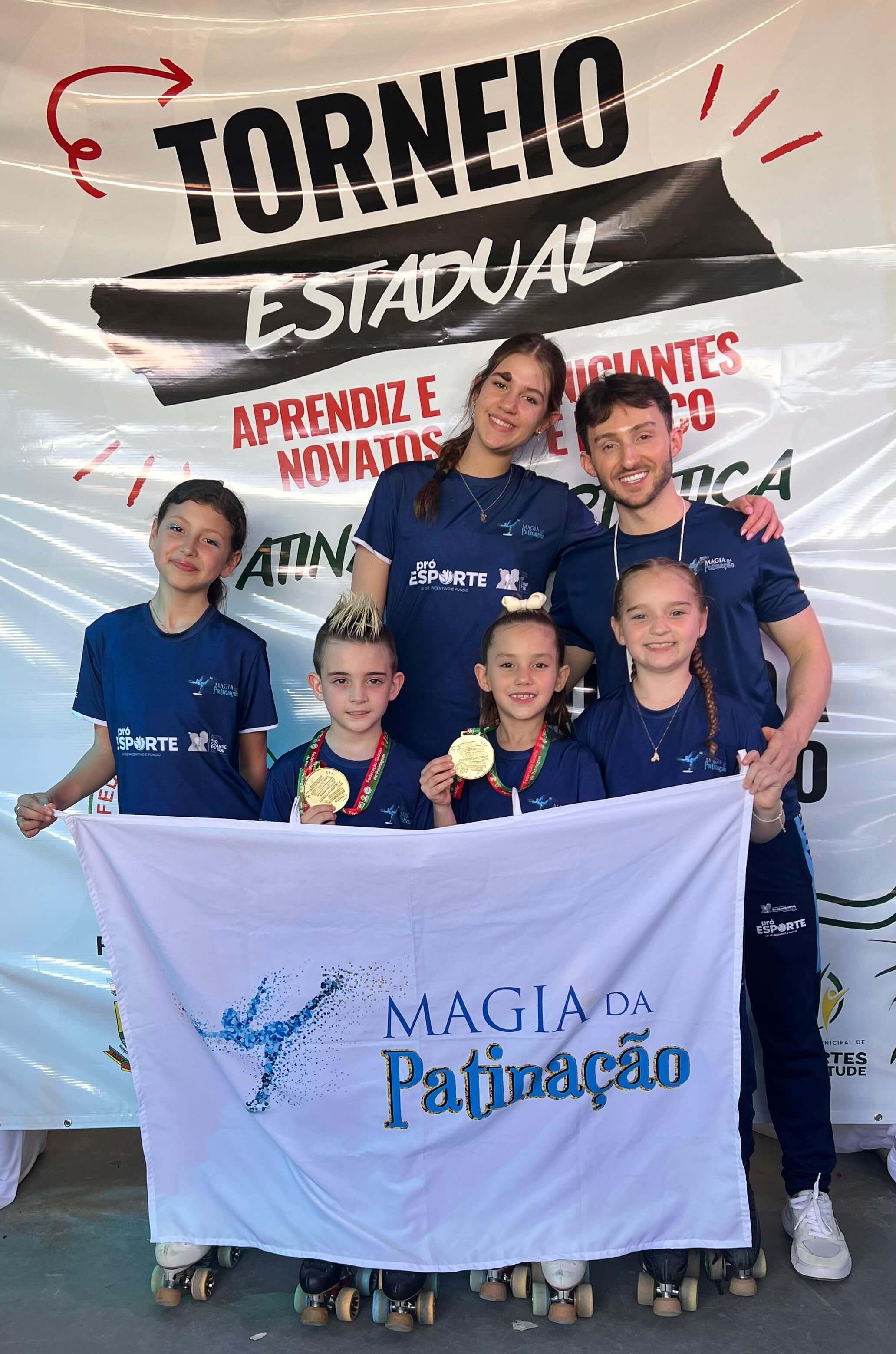 Capa Magia da Patinação encerra temporada com conquistas no Estadual em Guaíba