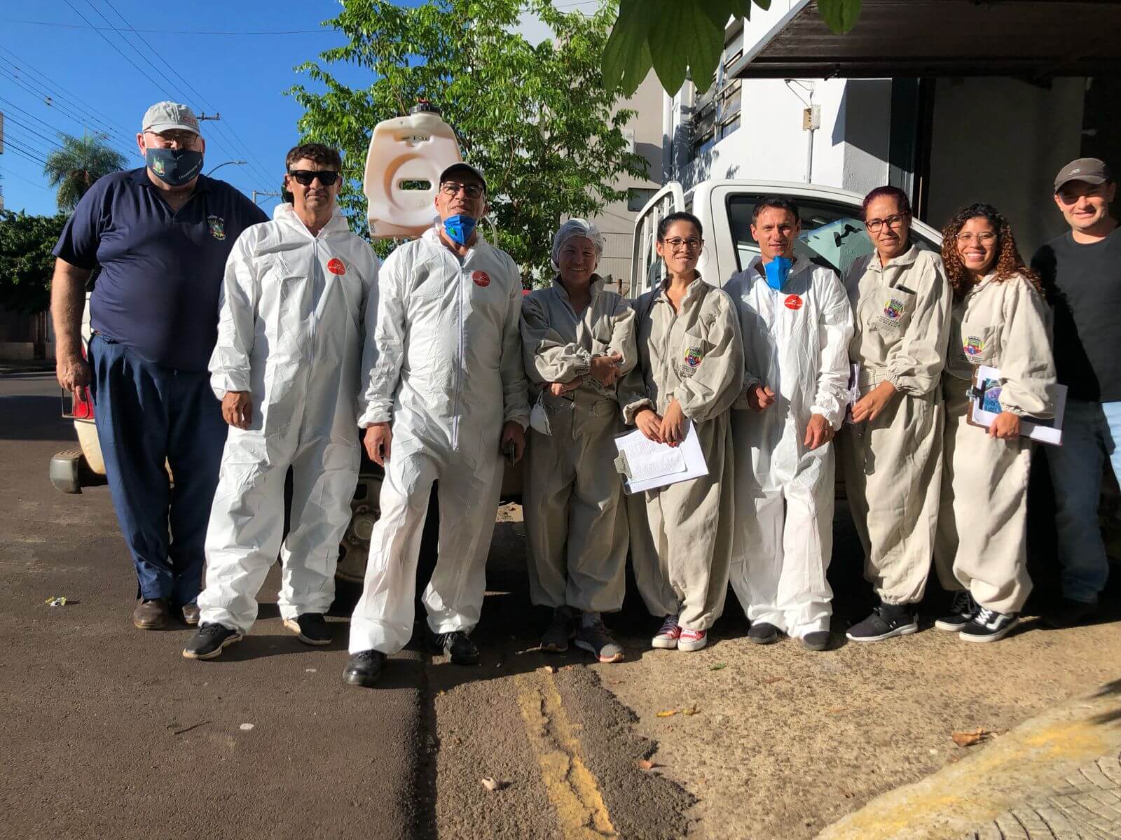 Capa Equipes de combate a endemias aplicam fumacê contra a dengue em todos os bairros de FW
