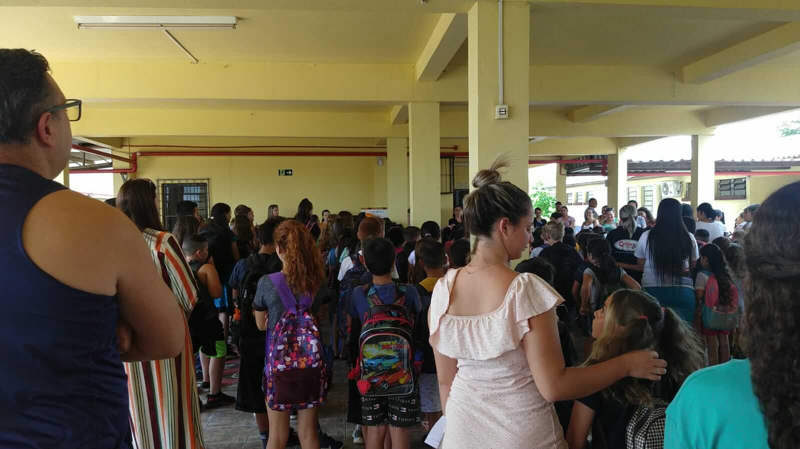 Capa Iniciaram as aulas da rede municipal de FW em 2023