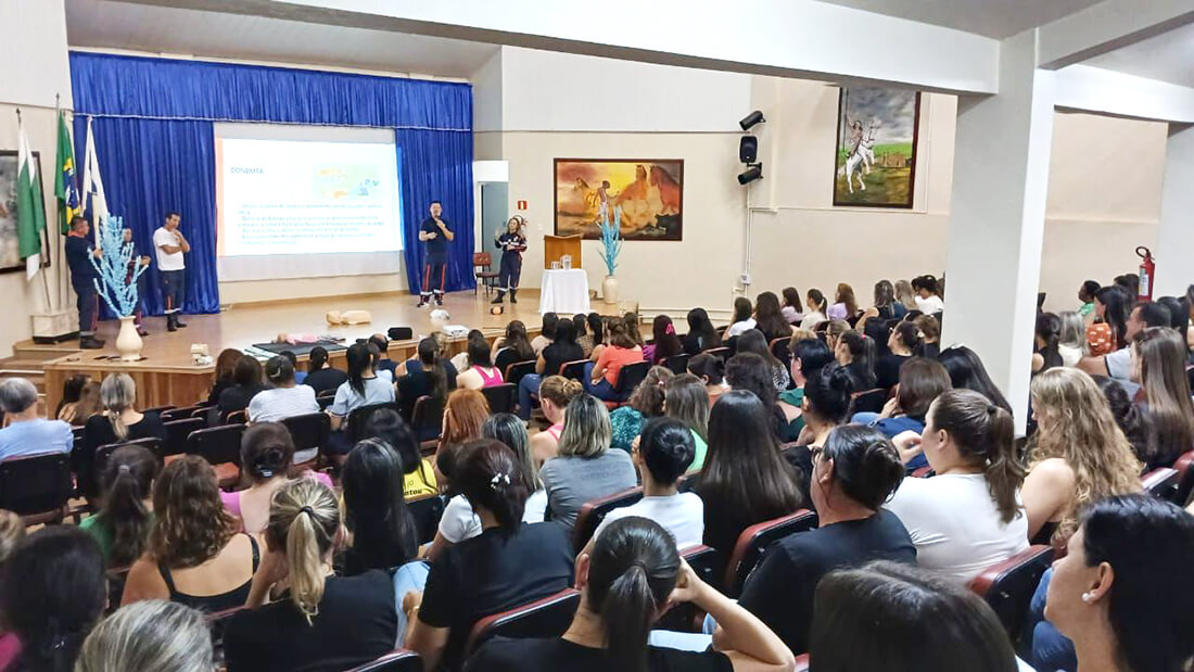 Capa Secretaria da Educação de Seberi promove capacitação em Primeiros Socorros com suporte do SAMU