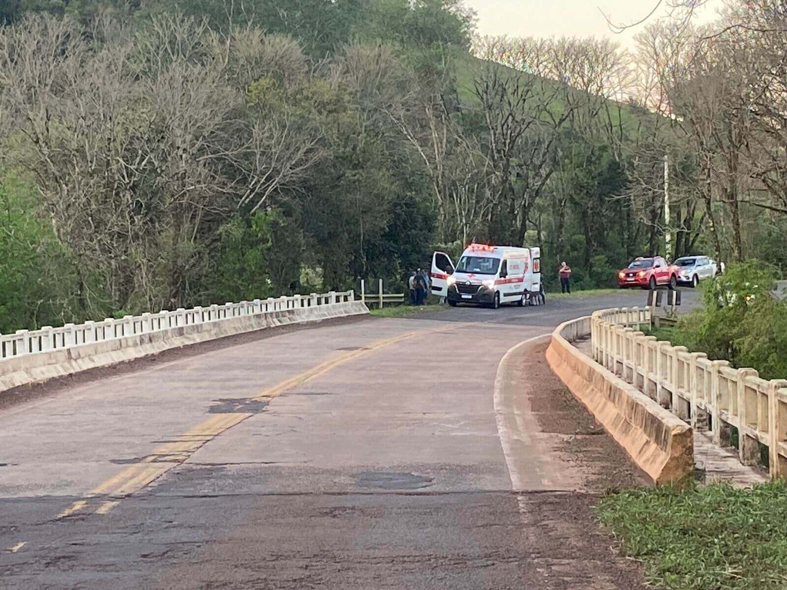 Capa Veículo sai da pista entre Erval Seco e Seberi