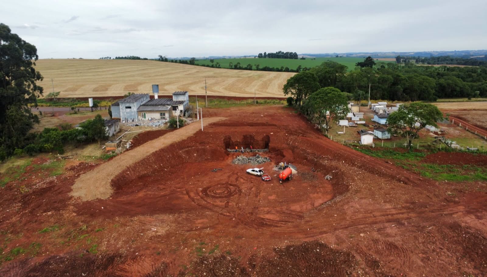 Capa Novo britador de Nonoai tem 50% das obras concluídas