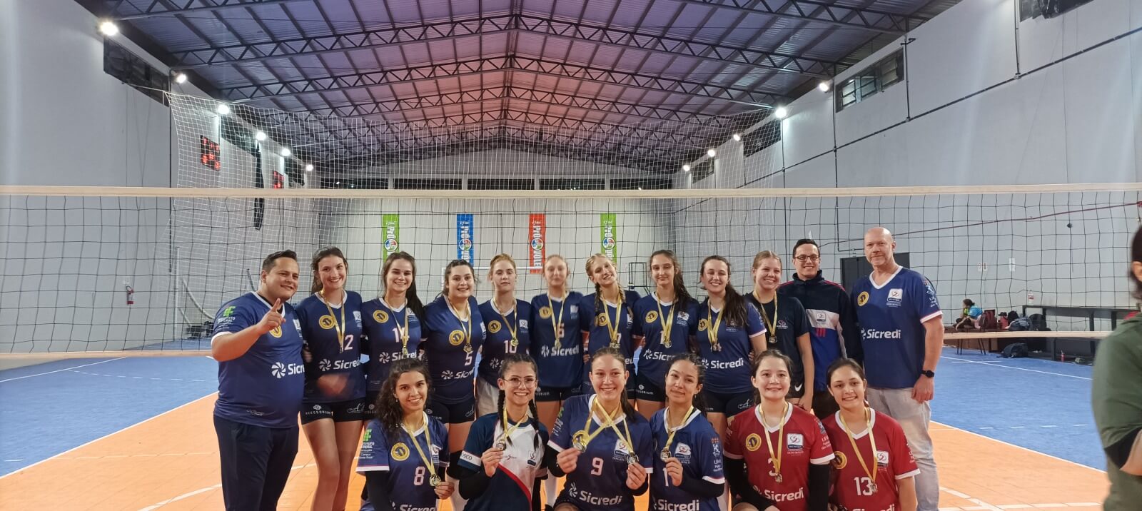 Capa Equipes de Voleibol apoiadas pela UFSM/Palmeira das Missões conquistam 1º lugar na Liga Gaúcha de Voleibol (LGV)