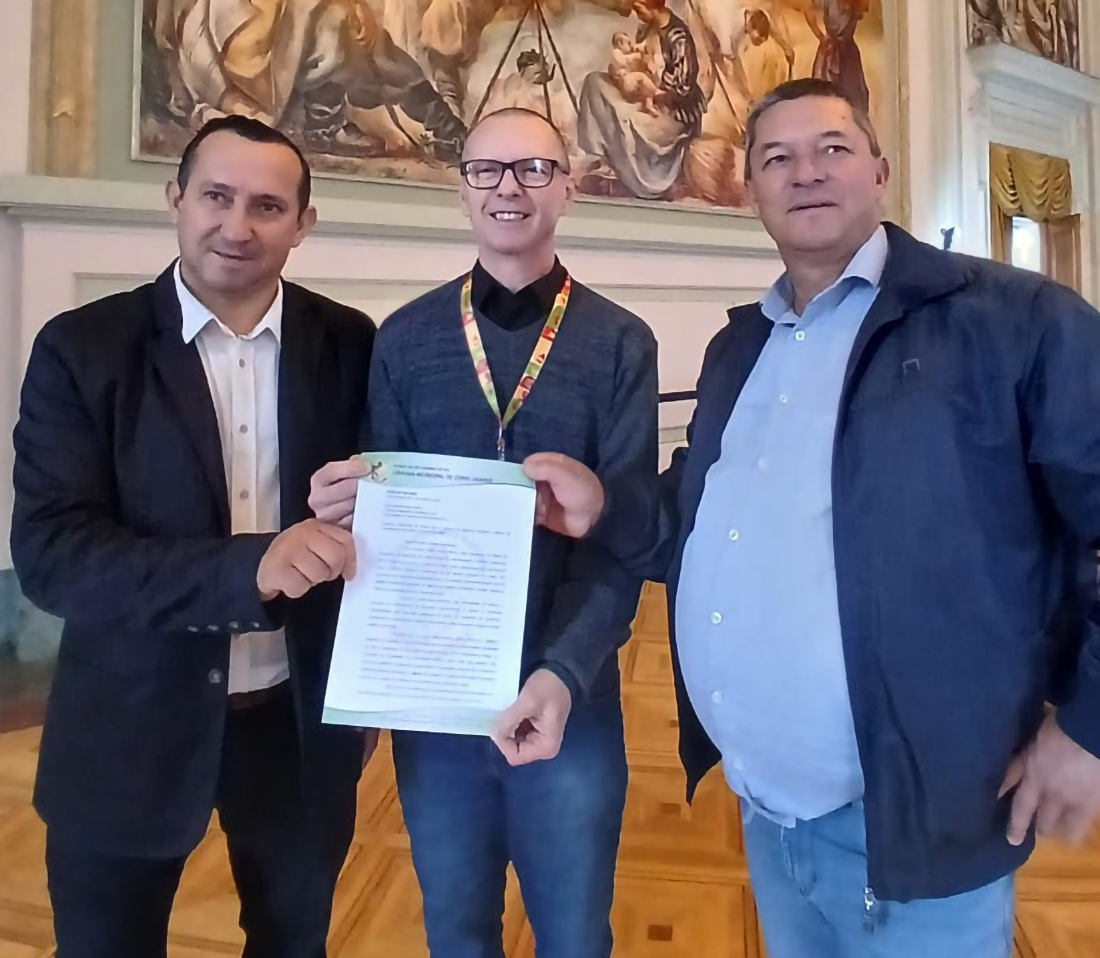 Capa Presidente e vice do Legislativo de Cerro Grande buscam recursos na capital do Estado