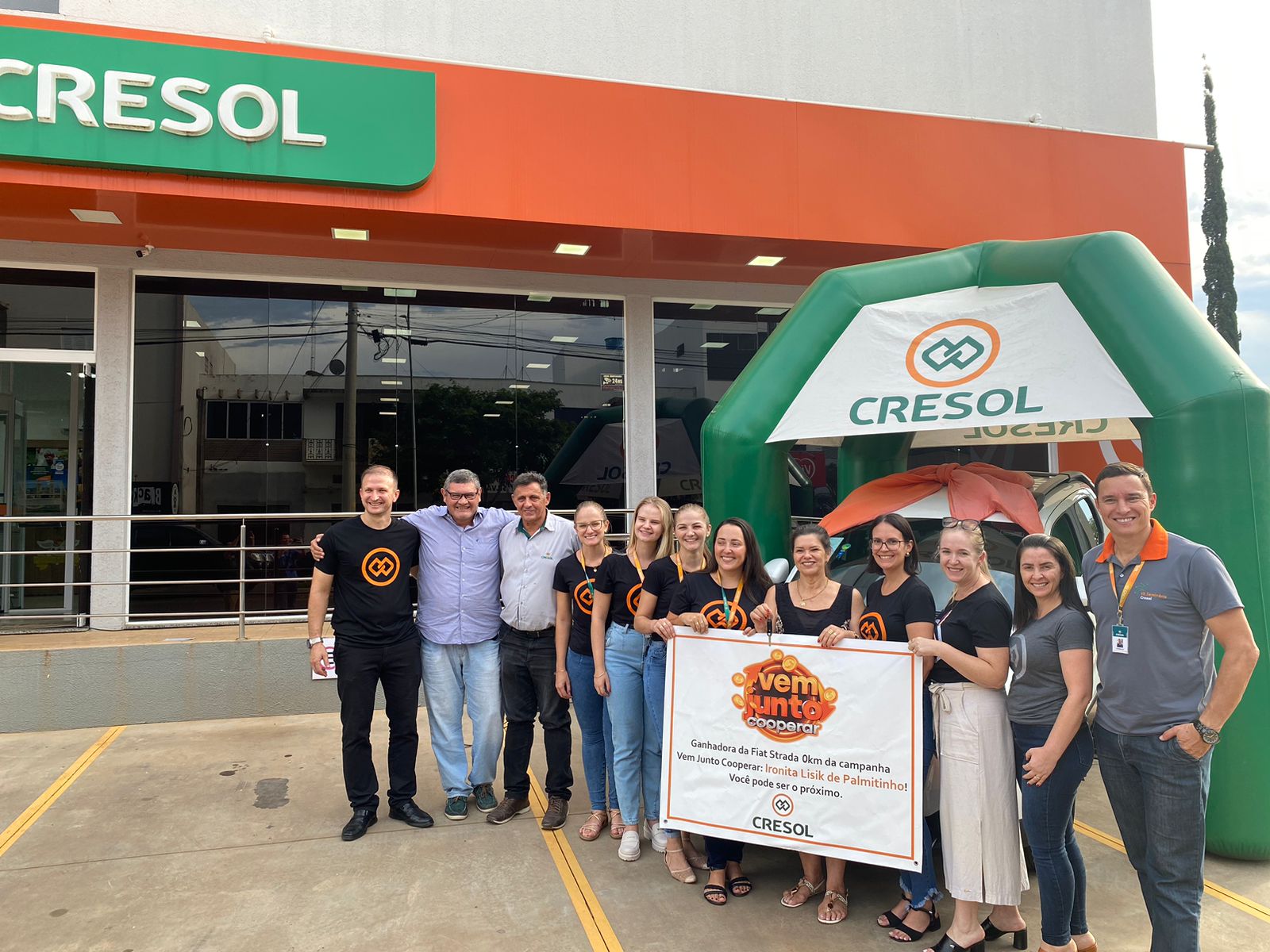 Capa Cresol Raiz encerra campanha Vem Junto Cooperar