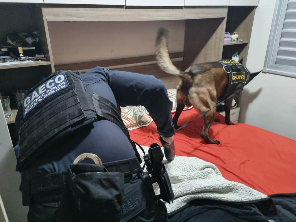 Capa GAECO/MPRS combate tráfico de drogas em ação com desdobramentos em Frederico Westphalen