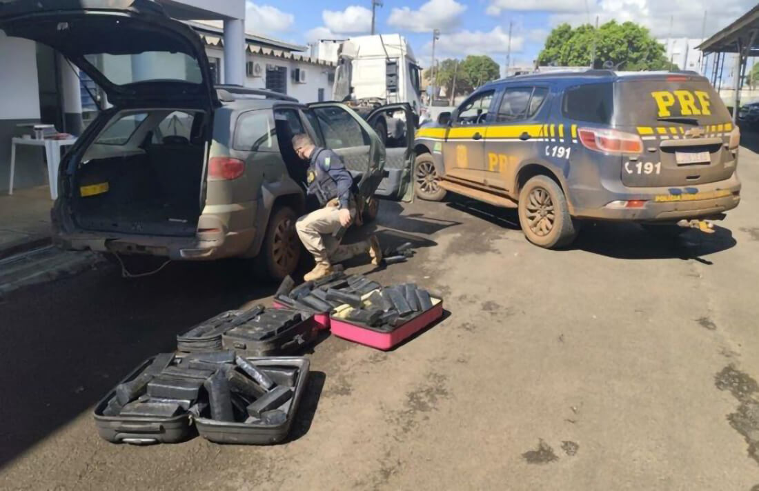 Capa Polícia Rodoviária Federal apreende mais de 100 quilos de maconha após perseguição em Três Passos