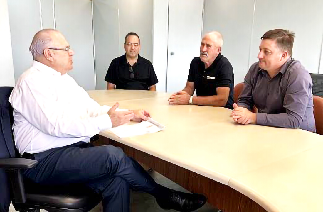 Capa Prefeito de Três Passos discute investimentos e estiagem em Porto Alegre