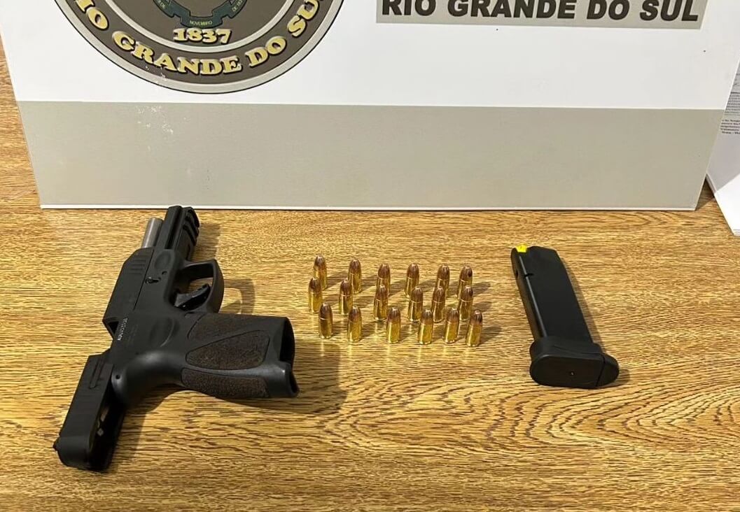 Capa Campo Novo: homem é preso por porte ilegal de arma