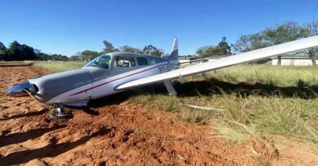Capa Avião usado por Covatti Filho sofre pane e faz pouso de emergência em Tupanciretã