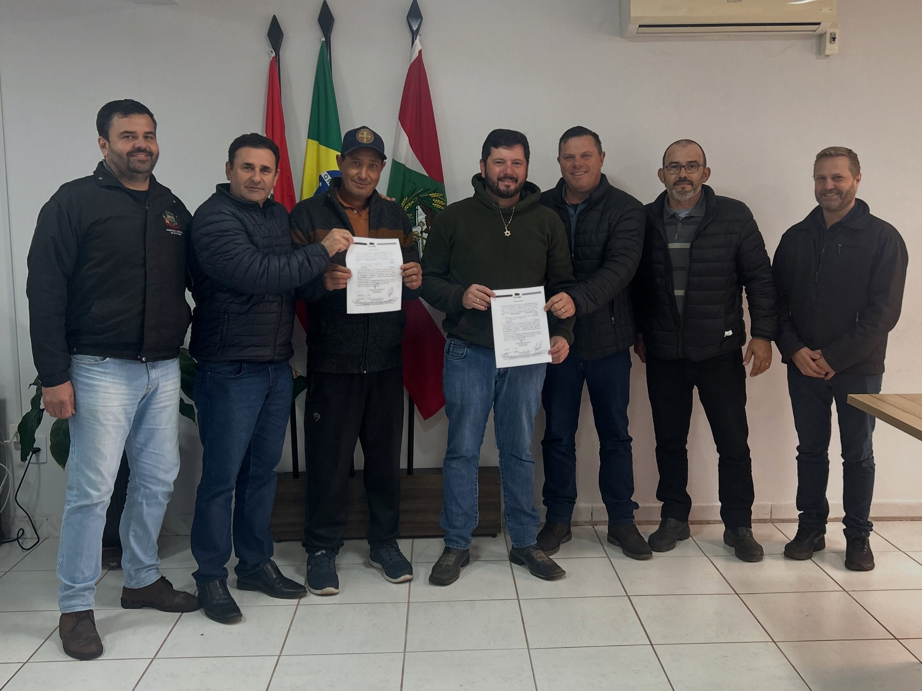 Capa Guatambu inicia obras de drenagem da Avenida João Batista Dal Piva