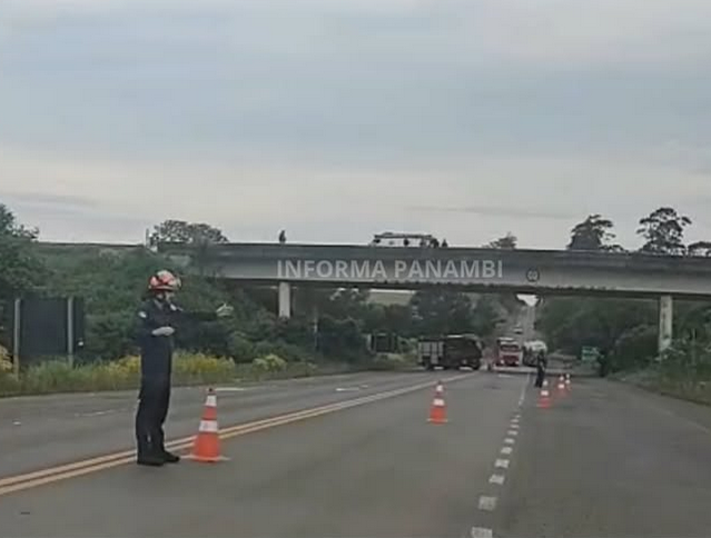 Capa Após três horas de negociação, homem é salvo em viaduto em Panambi