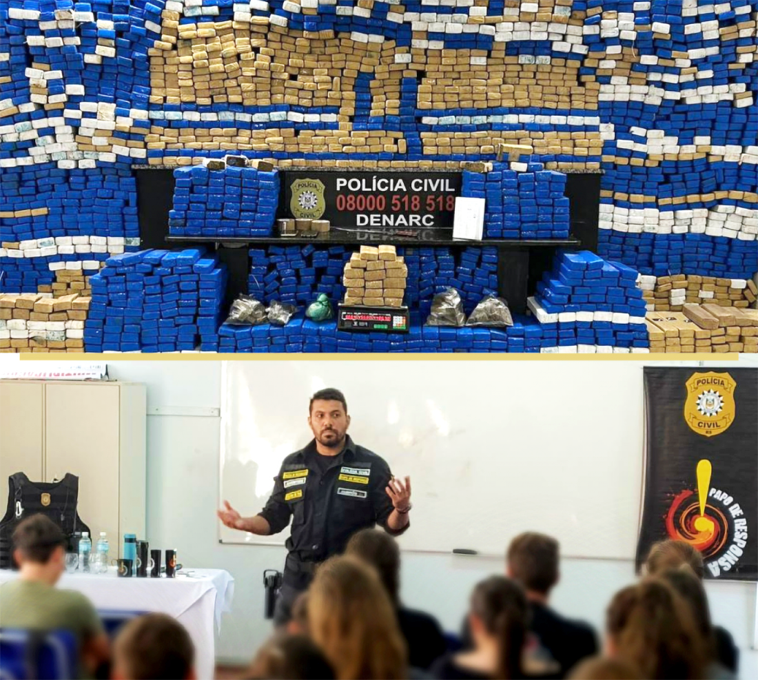 Capa Polícia Civil intensifica prevenção e repressão ao tráfico de drogas