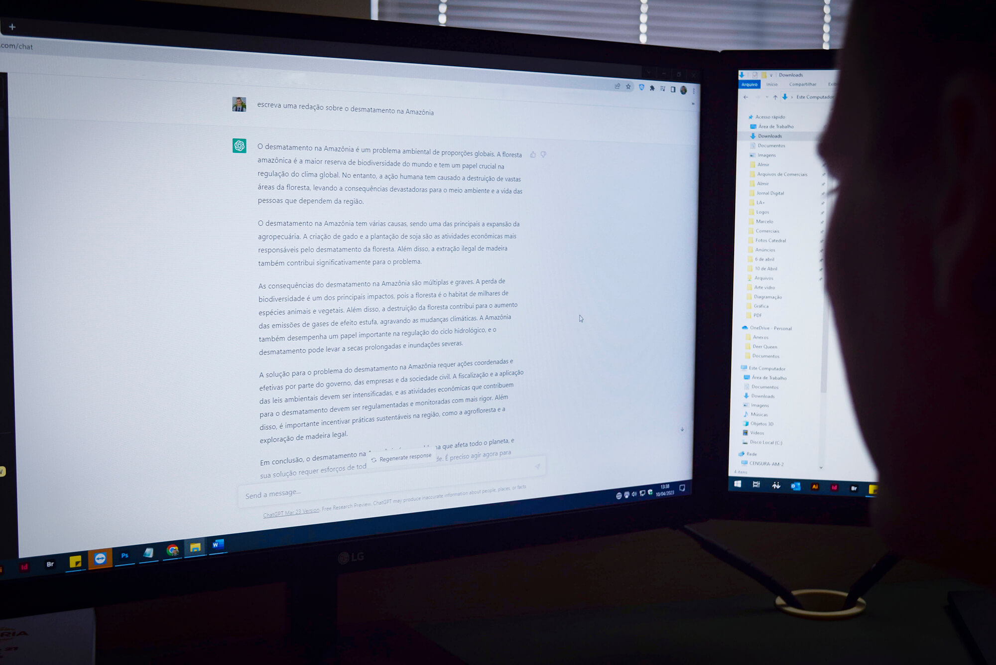 Capa ChatGPT: impactos e benefícios desta inteligência artificial