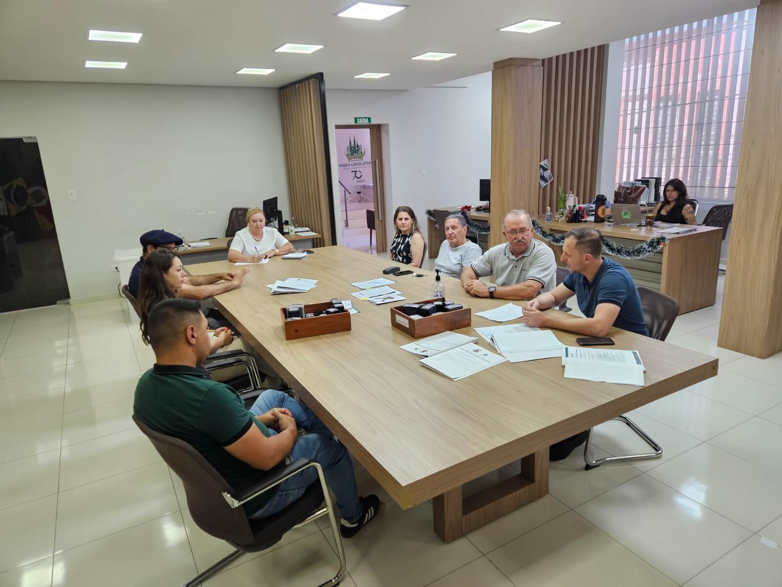 Capa Vereadores de FW participam da última reunião das comissões do ano
