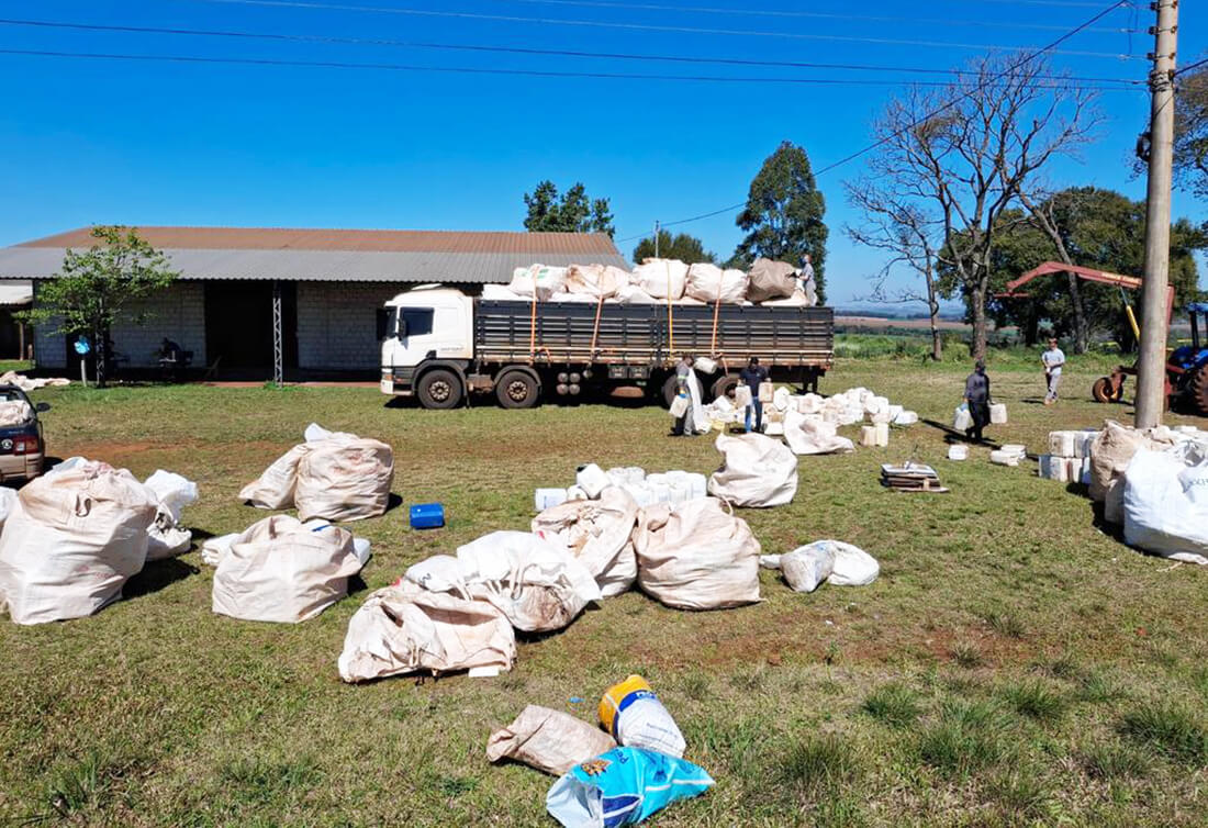 Capa Projeto Campo Limpo recolhe mais de 35 mil embalagens de agrotóxicos no Noroeste do RS