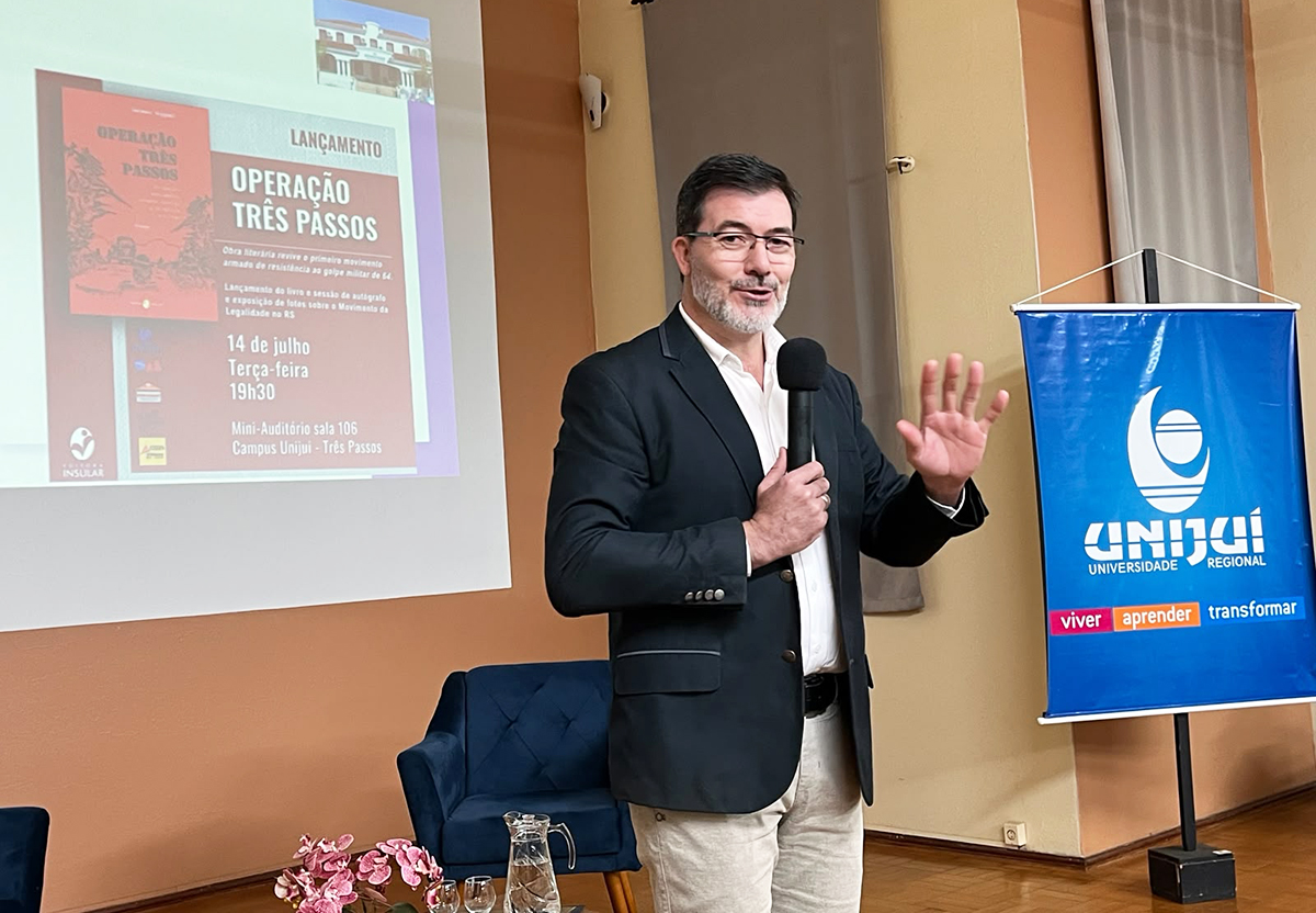 Capa Historiador lança livro sobre a Operação Três Passos e resgata primeiro levante armado contra a ditadura