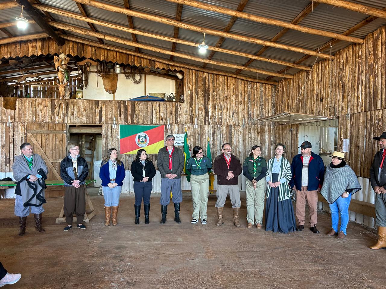 Capa Grupo de Escoteiros Sepé Tiarajú promove 2º Unindo o Escotismo com o Tradicionalismo em Palmeira das Missões