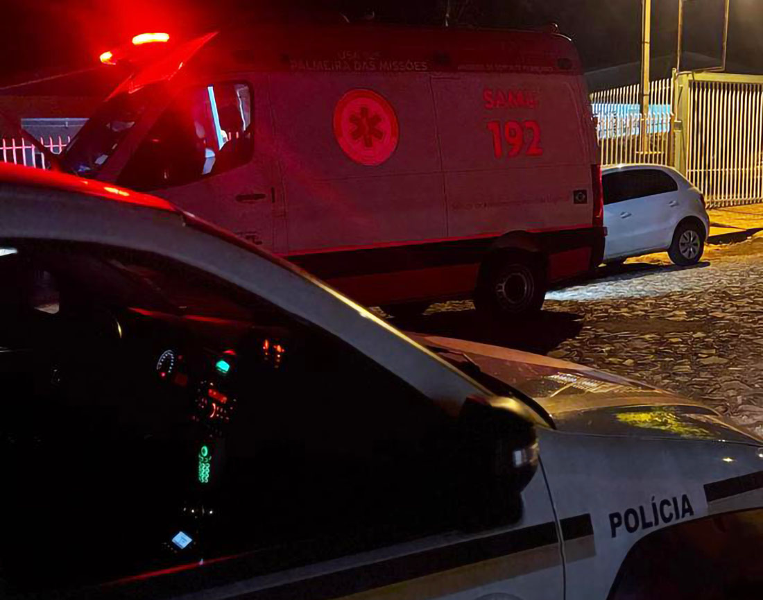 Capa Jovem é morto a tiros em Palmeira das Missões