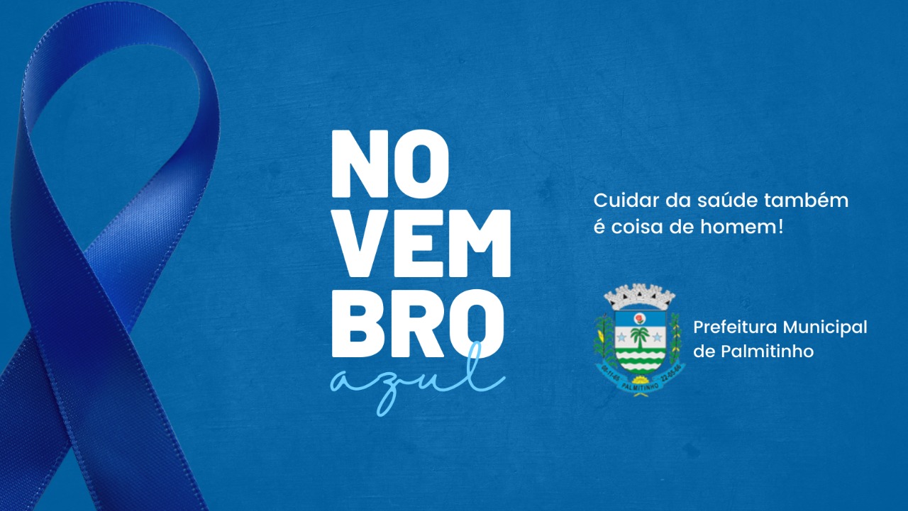 Capa Palmitinho: encontro do Novembro Azul ocorre nesta sexta-feira