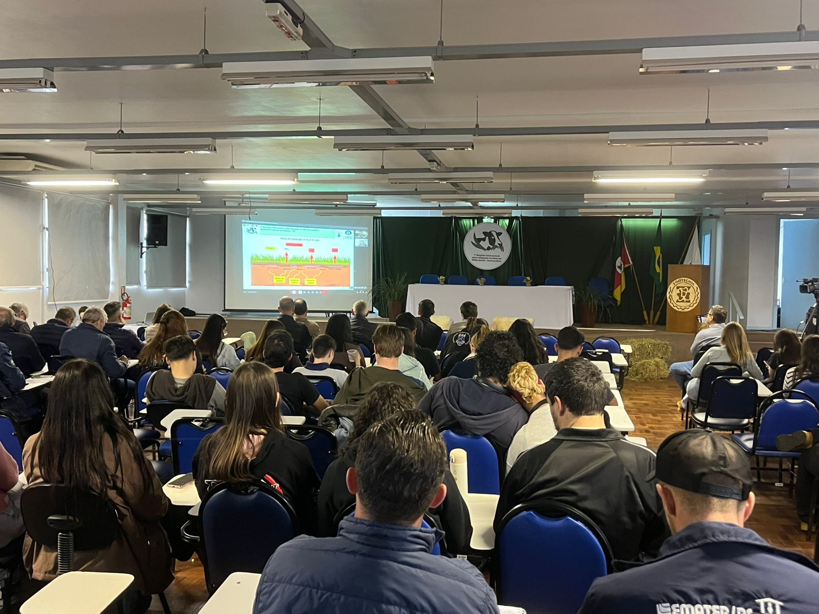 Capa UFSM sediou 1º Simpósio Internacional sobre Mitigação de Gases de Efeito Estufa na Bovinocultura