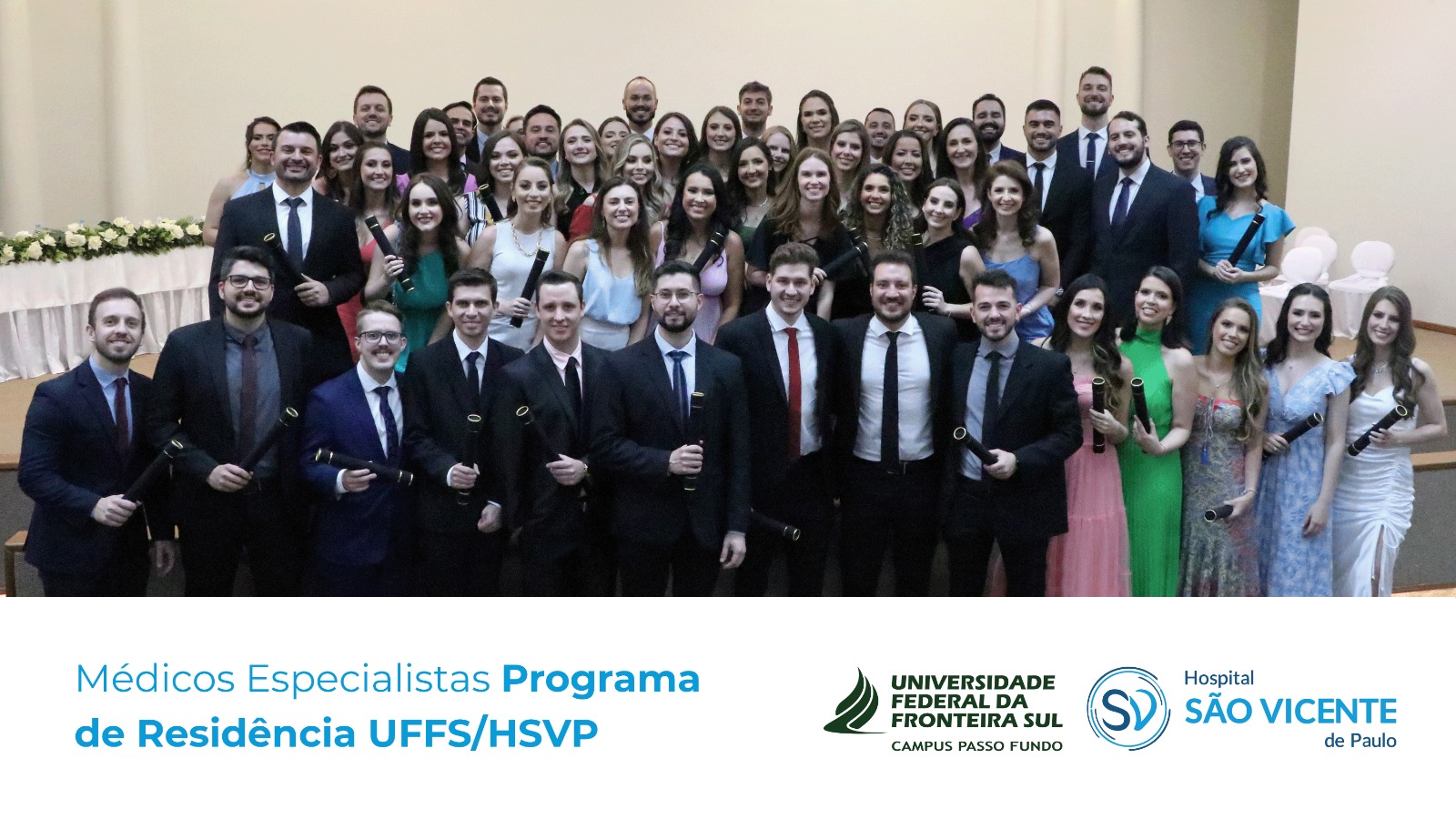Capa UFFS e HSVP formam nova turma de Médicos Especialistas