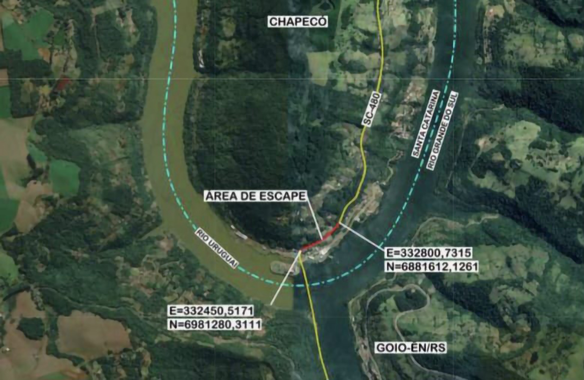 Capa Licitação para construção de área de escape na SC-480 é concluída no trecho de Goio-Ên