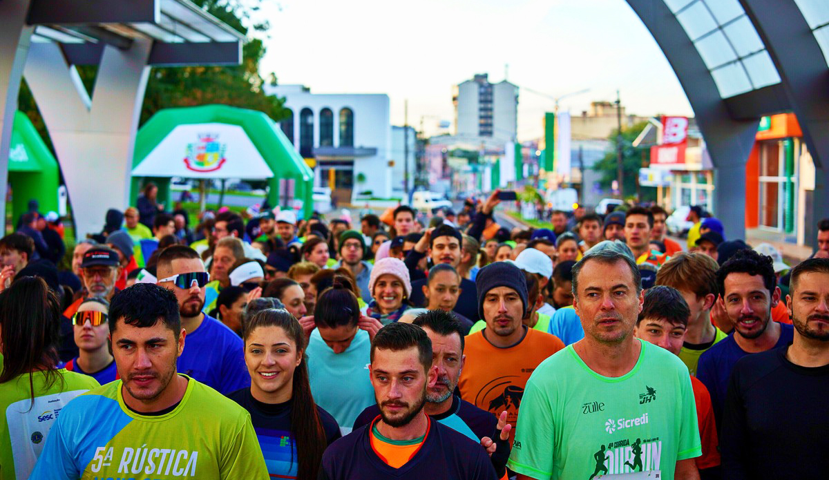 Capa 6ª Rústica Natalina de Frederico Westphalen celebra o espírito esportivo e comunitário no mês de dezembro