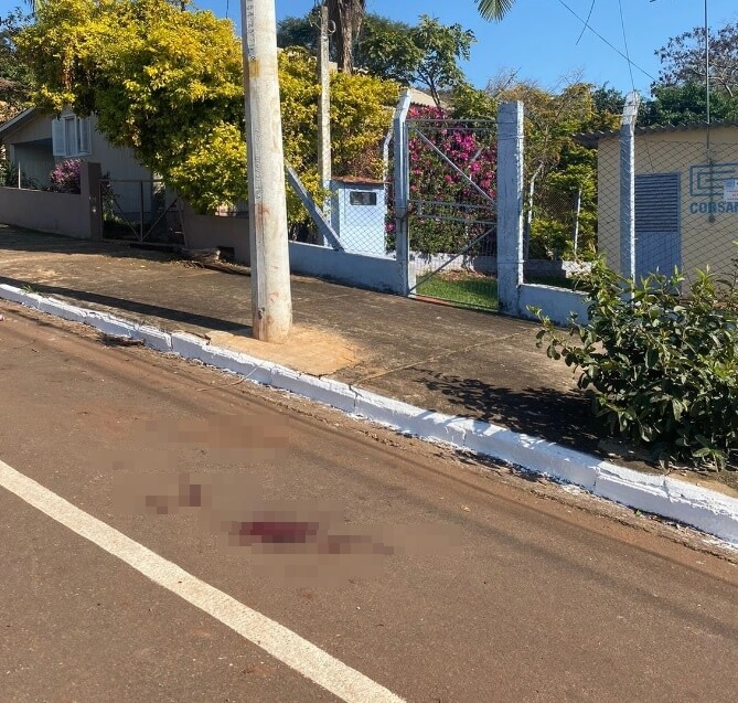 Capa Tenente Portela: homicídio no centro do município