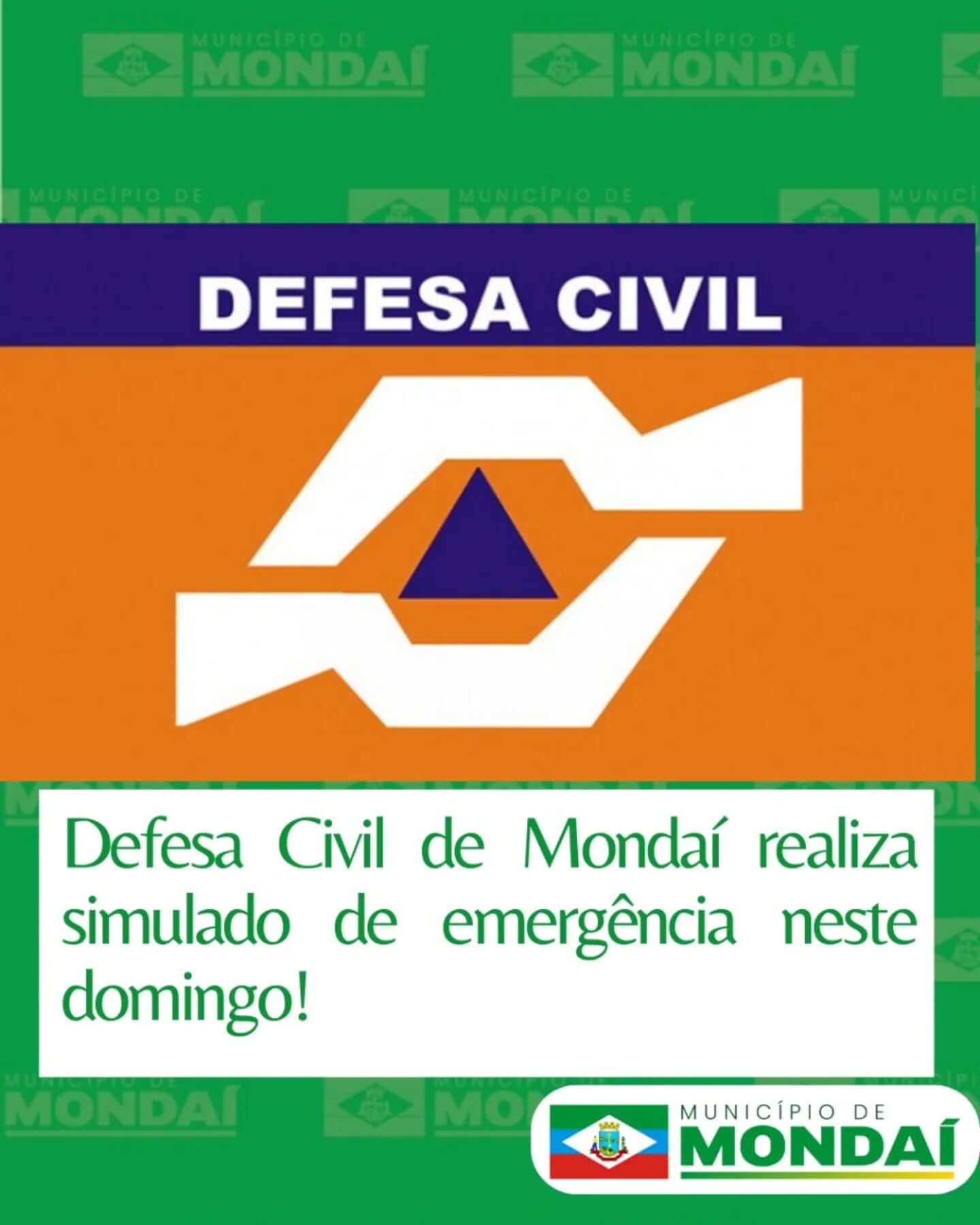 Capa Mondaí realiza simulado de emergência com foco em resposta a desastres naturais