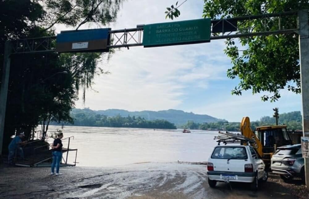 Capa Balsas voltam a operar em Itapiranga/SC e Barra do Guarita
