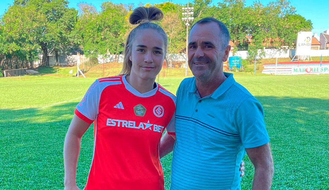 Capa Atleta de Derrubadas assina contrato com o Internacional